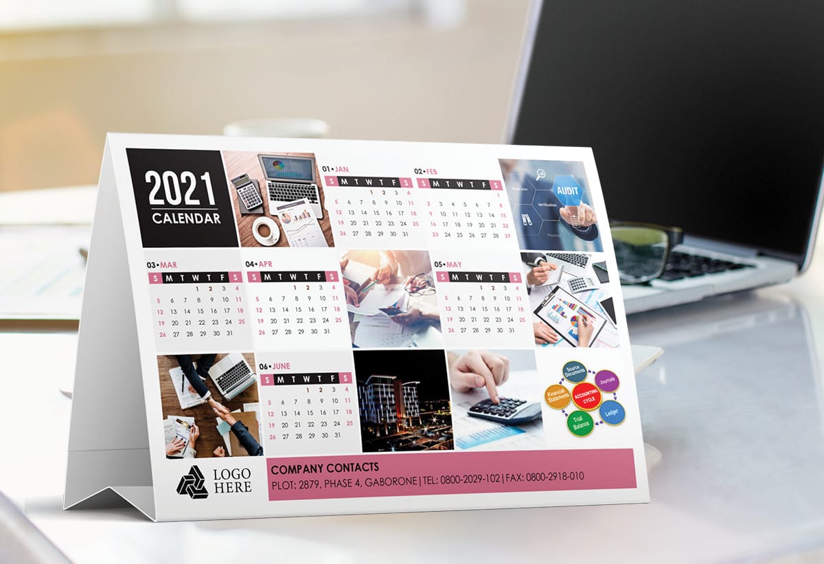 2021 Modern Pyramid Calendars